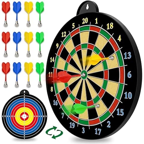 Magnetic Dart Board - Safe and Fun Game for All Ages Cover