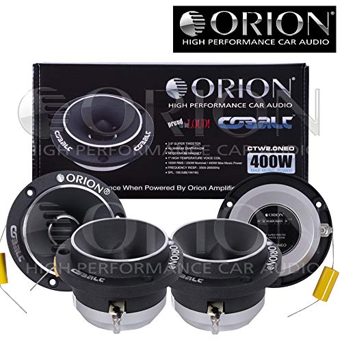 2 Pair 4 Tweeter CTW2.0NEO Strong 400 WATTS NEODYMIUN Motor Magnet HIGH Performance
