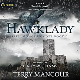 Hawklady Audiolibro Por Terry Mancour arte de portada
