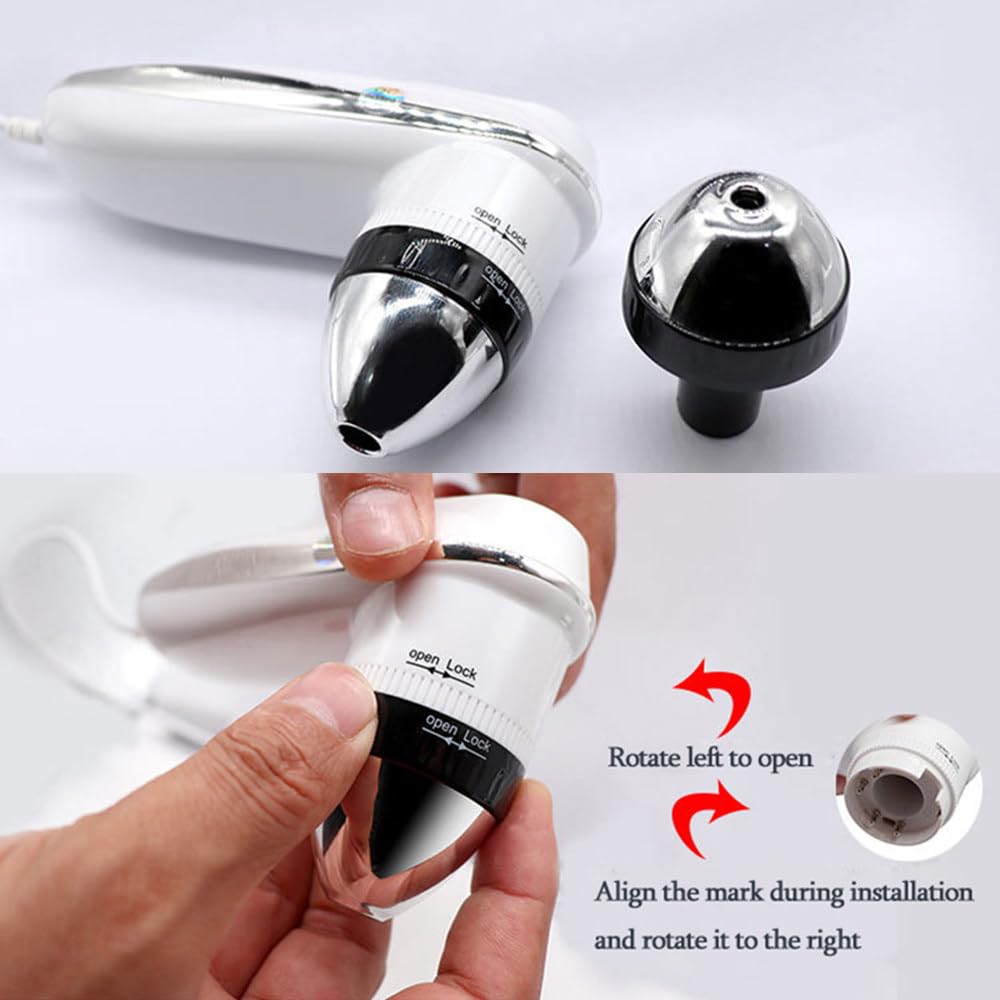 11-Zoll-Haut- Und Haaranalysegerät Mit | 50-Facher/200-Facher Vergrößerung (2 Aufsätze), 16 Gb Speicher & 10 Megapixel – Haarfollikel-Analysegerät