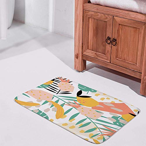 Tapis de douche super absorbant épais lavable en machine 91x61 - 3