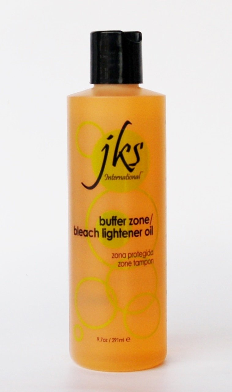 Buffer zone/bleach lightener oil