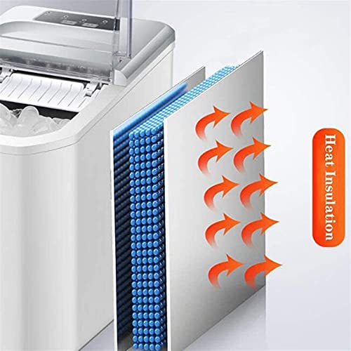 Máquina de hielo portátil, capacidad 33 lb, 220V, 160W miniatura 4