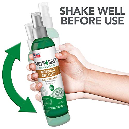 Vet’s Best Mosquito Repellent for Dogs and Cats Repels Mosquitos with