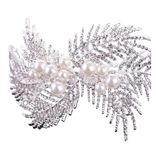 Tiaras con pedrería para novias e invitadas de ceremonia civil 7
