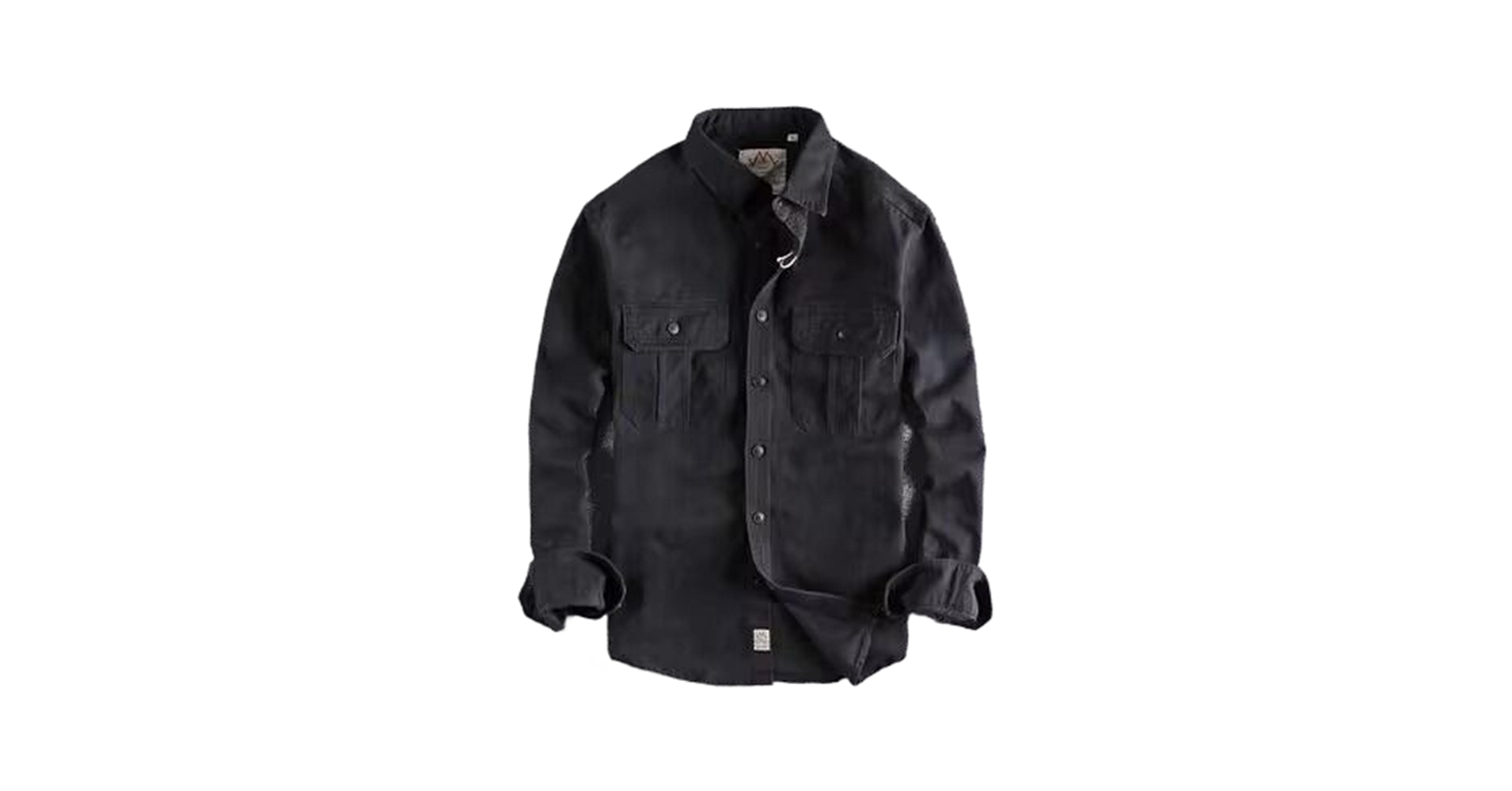 トップス HAND WORK MILITARY SHIRT JACKET Amazon.com: Male Shirts Tops Work Clothes Multi Pocket Shirt