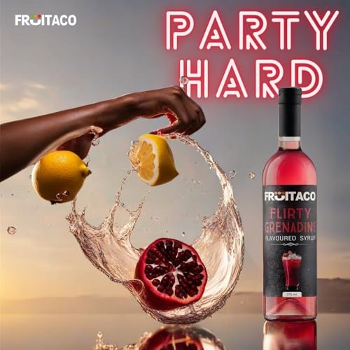 Image of Fruitaco Grenadine Syrup For Mocktails, Cocktails, Liquid, 375Ml