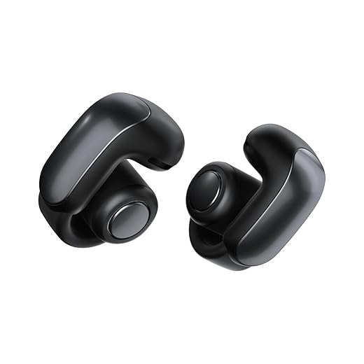 Bose ultra open earbuds auricolari open-ear wireless bluetooth 5. 3 con lunga durata della batteria, tecnologia openaudio, fino a 48 ore di autonomia, nero