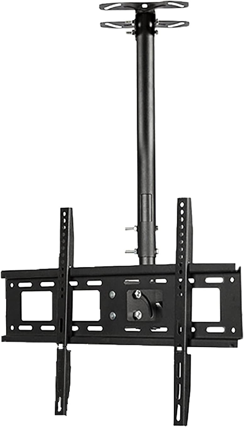 CGCSYZ Tilt Swivel Ceiling TV Mount, Fits Most 32-75inch LED Screen Display, With Loading 132 Lbs, Max VESA 600x400mm TV Mount (0.41m)