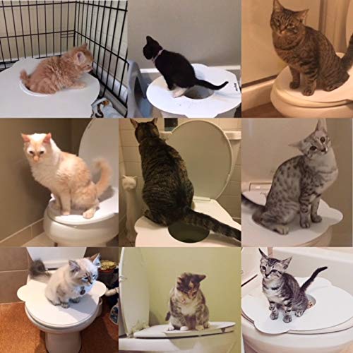 Kitty'S Loo Cat Toilet Training Kit - Teach Cat To Use Toilet Training System- Original Cat Trainer Seat thumb #5