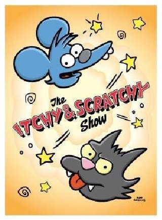 Magnets - The Simpsons - Itchy And Scratchy : Amazon.co.uk: Home