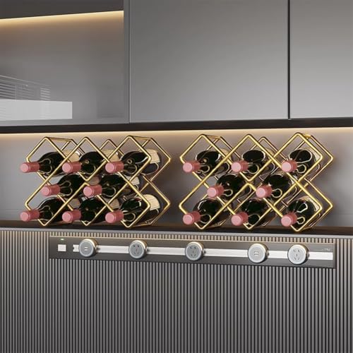 Soporte para botellas de vino estilo industrial PP-Eic miniatura 6