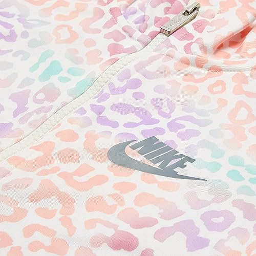 Nike Girl's Spot On Tricot Set (Little Kids) Light Smoke Gray Heather 6X Little Kid2