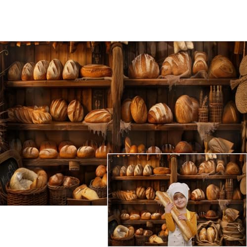 Fond photo boulangerie YongFoto pour réussir le portrait de bébé