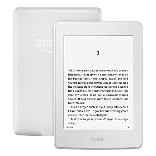 Image of Kindle Paperwhite (7th gen), 6 inch High Resolution Display with Built-in Light, 4GB, Wi-Fi (White)