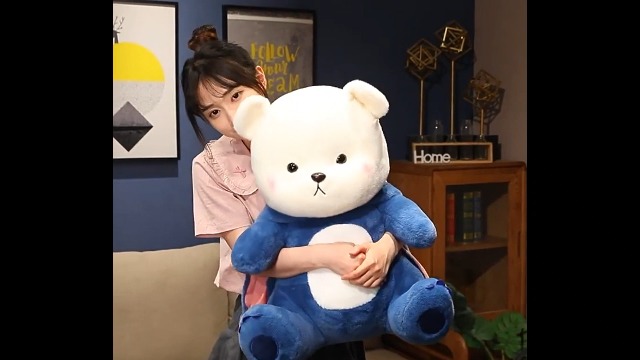 Amazon.com: Bilibang Cartoon Plush Cross-Dressing Teddy Bear Plush