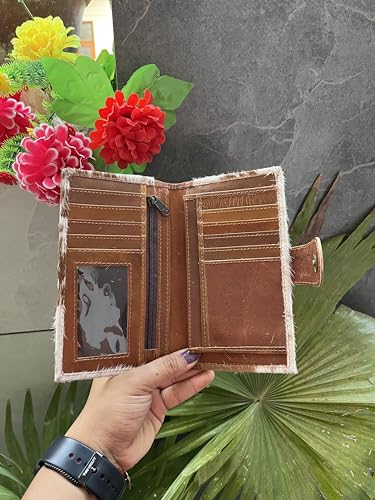 Womens Leather Clutch Wallet for Women with Hand Tooled Cravings | Western Style Designer Bag for Party, Anniversary, Wedding Gift2