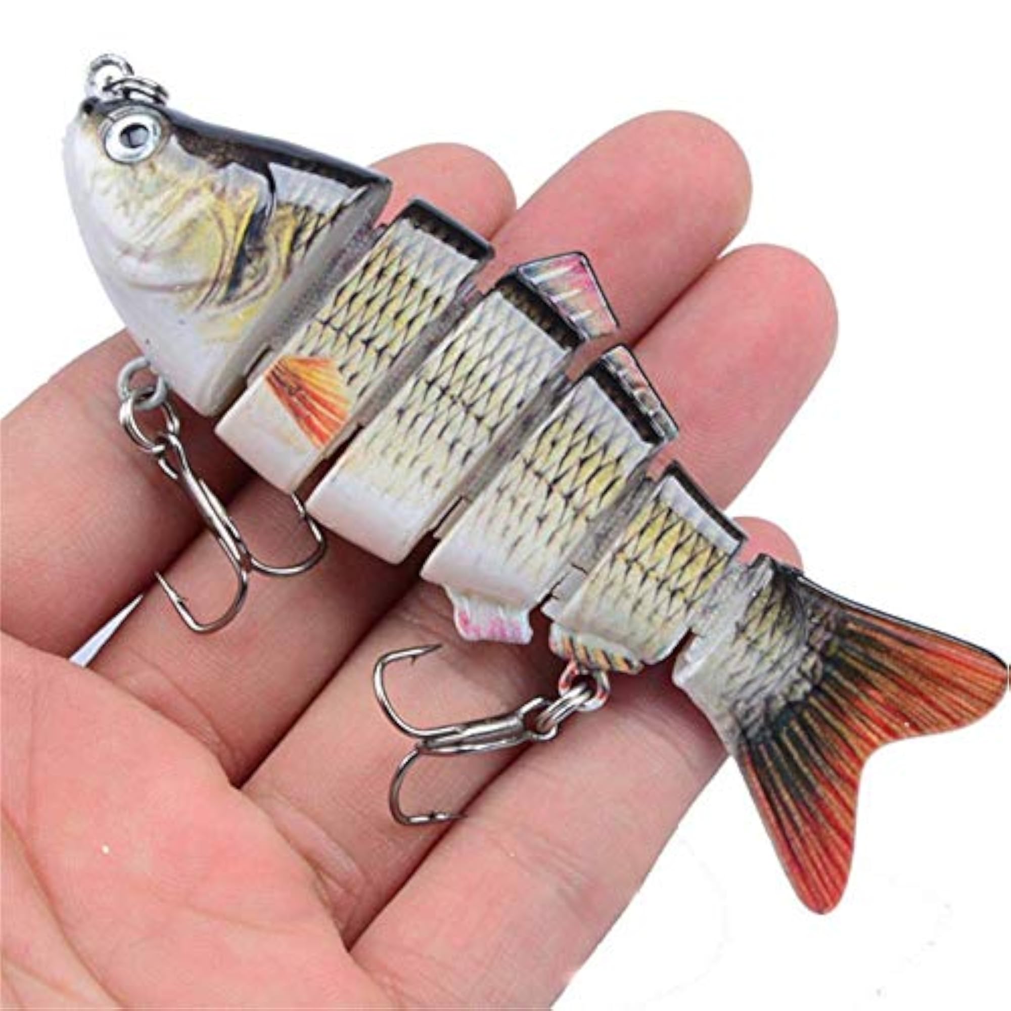 Multi-Section Fishing Lures 100mm 19g Hard Cranks