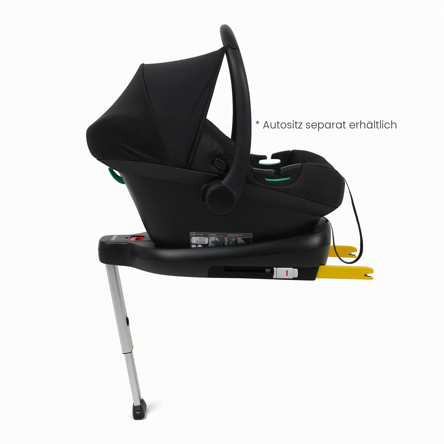 i-Size Basis, ISOFIX und Stützbein, kompatibel mit dem Enfasafe i-Size Babyschale