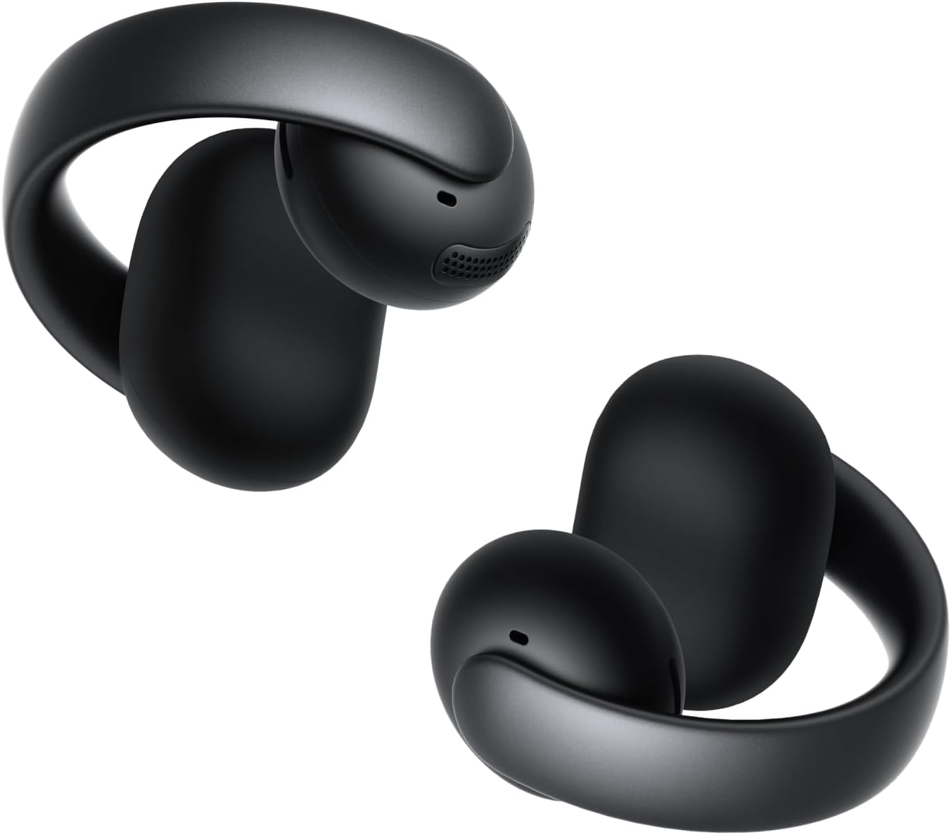 AeroClip by Anker Open Ear Earbuds, Clip On Earbuds, Open Ring | Ultra-Comfort for Running Workout, Stable, Power Bass, Hi-Res, 32H Playtime, Bluetooth 5.4, IP55 Water-Resistant, Clear Calls