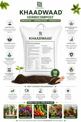 Image of Root Premium Organic Potting Soil Mix for Plants | Ready to Use Growing Medium for Home Garden, Terrace Garden, Pots, Planters & Vegetables | 10 KG