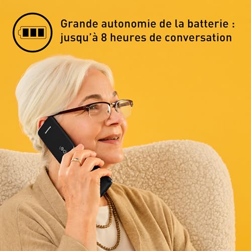 Panasonic KX TU410EXB 4G 2.4 Bluetooth 5.0 Caméra - vue 4