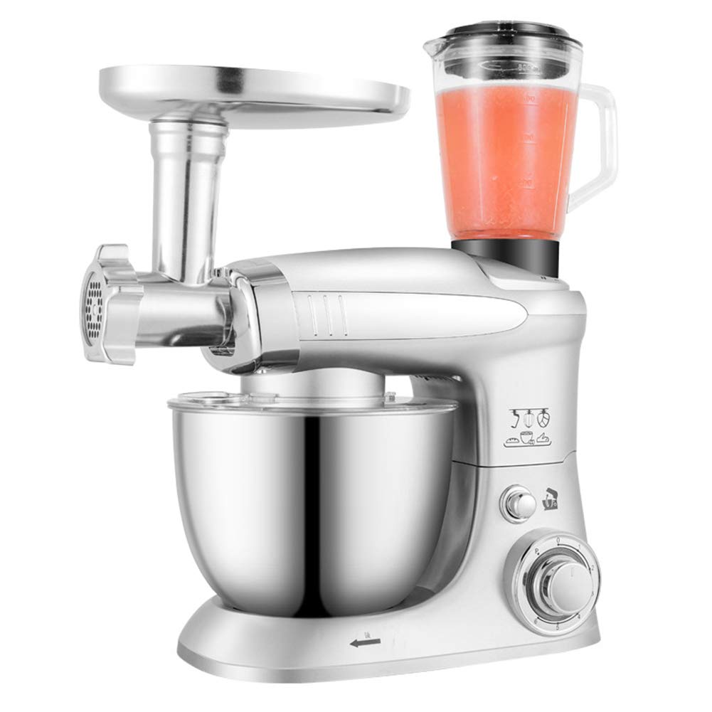 Buy Food Processor and Mixer, Food Stand Mixer, Dough Blender, Meat Grinder, Juicer, 4L Cake