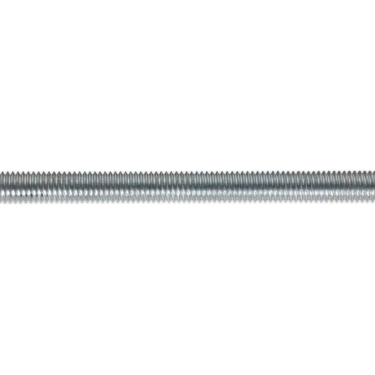 Sealey STUD8 Studding M8 x 1mtr Zinc DIN 975 Pack of 5