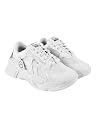 Shoetopia Women’s White Stylish Sneakers | Lightweight & Comfortable Lace-Up Shoes | Casual, Walking & Daily Footwear EU38 gallery image