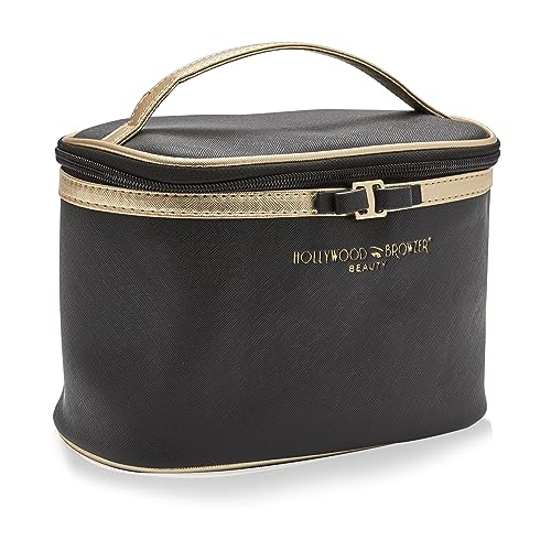 Hollywood Browzer Beauty Classic Vanity Beauty Case Black (Vegan) - Image 2