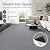 HoKiis 10/20/30Pcs Self-Adhesive Floor Squares, 12x12 Inch Peel and Stick Carpet Tiles, DIY Trimmable, Durable Polyester Soft Padded for Bedroom, Office, Living Room,Grey,30