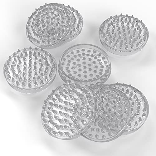 Diy Doctor Furniture Caster Cups - Furniture Coasters For Heavy Furniture - Carpet Protectors For Furniture Legs - Carpet Savers - 53 Spikes On Each Cup - Pack Of 8 #TOP6