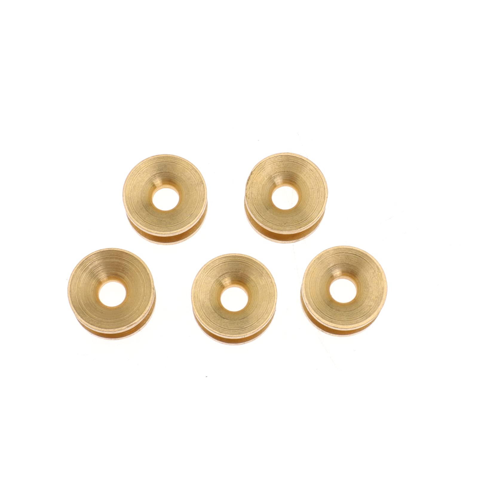 5-teilige Ösen-Set Für Rasentrimmer-Köpfe – Metall, Ø14mm (außen) / 4,3mm (innen) – Universelles Ersatzteil Für Garten & Landwirtschaft
