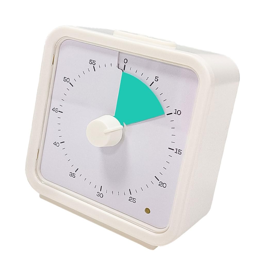 Delicado reloj magnético con cuenta atrás visual para un seguimiento eficiente del tiempo