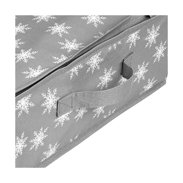Aufbewahrungs-Organizer für Weihnachts-Geschenkpapier und Unterbett-Aufbewahrungsbehälter für Geschenktüten, Schleifen… – Bild 9