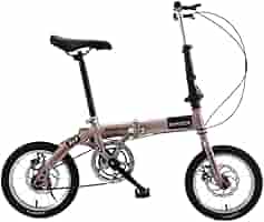 jinish　確認中SANHEM 折り畳み式　14インチ　コンパクト収納 Amazon | WXQ折りたたみ自転車 14インチ 6段変速自転車