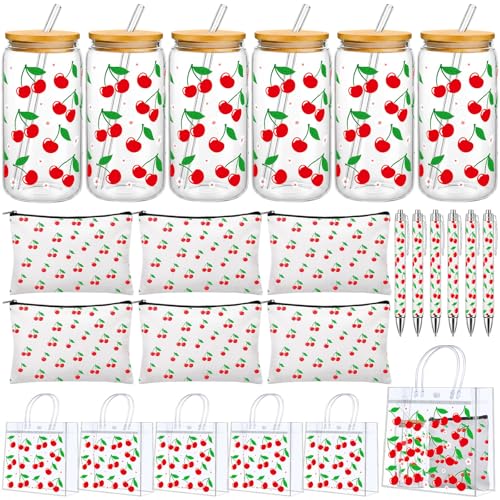 LemonRoad 24 Pcs Cherry Gift Sets Bulk, Baby Shower Cherry Gifts