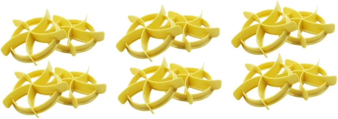 Garneck 12pcs Bread Press Molds for Baking Round Pastry Cutter for Homemade Bread Rolls Non-stick Tool for Creative Shapes for Cookies and Fondant Crafting
