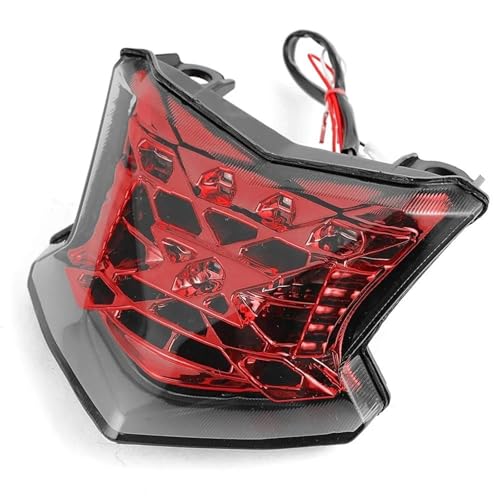 Luces de freno traseras integradas para Kawasaki Z650 2017 a 2021 con intermitentes ahumados