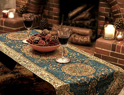 LPUK Camino de mesa Termeh, tapiz persa exquisito estilo alfombra Serie 2 R Cover