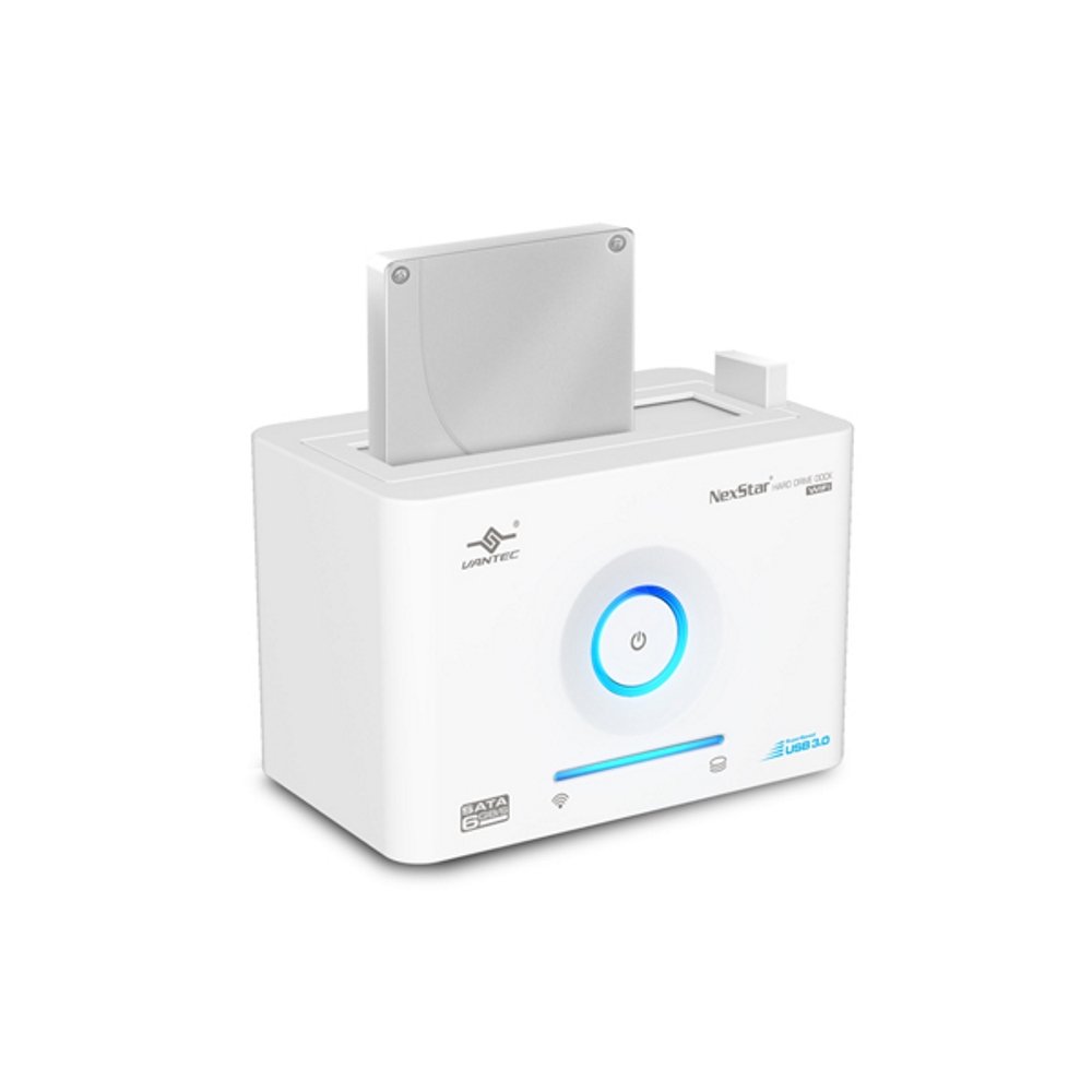 Vantec USA NexStar 2.5-Inch/3.5-Inch SATA to USB 3.0 and Wi-Fi External Hard Drive Dock Supports SATA LLL 6G NST-D306WS3