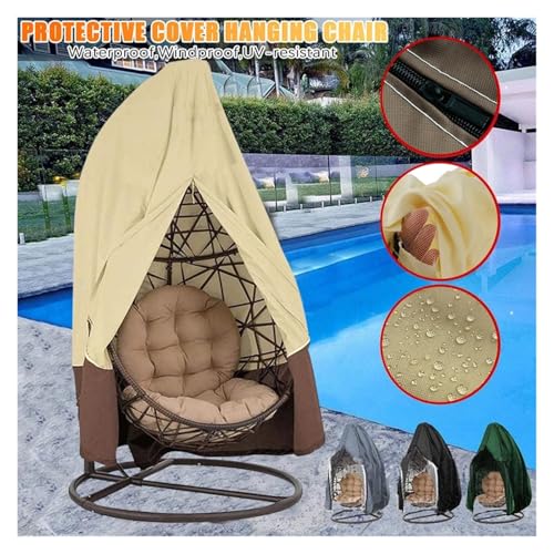 Housse de protection for balancelle suspendue extérieure bâche fauteuil œuf
