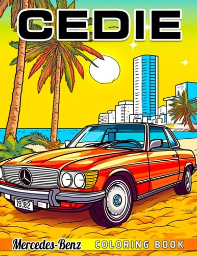 Cedie Coloring Book: Wonderful Pages with Fantasy Cars for Kids and Childs to Decor for Special Day | High-Quality Pictures to Drawing image 2