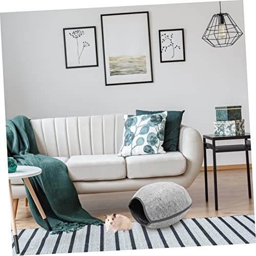 Balacoo 2 Pçs Confortável Cama Cinza Dobrável De Descanso Flexível Em Multifuncional Brincando Cães