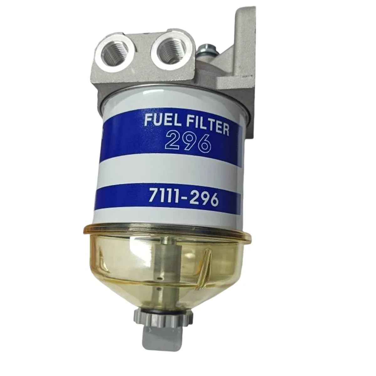 Filtro diésel Separador de agua y aceite Conjunto de taza única 7111-296 HDF296 Combustible universal 296 elementos Filtro de combustible Filtro de gasolina
