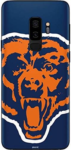 Skinit Decal Phone Skin Compatible with Galaxy S9 Plus - Officially Licensed NFL Chicago Bears Retro Logo Design