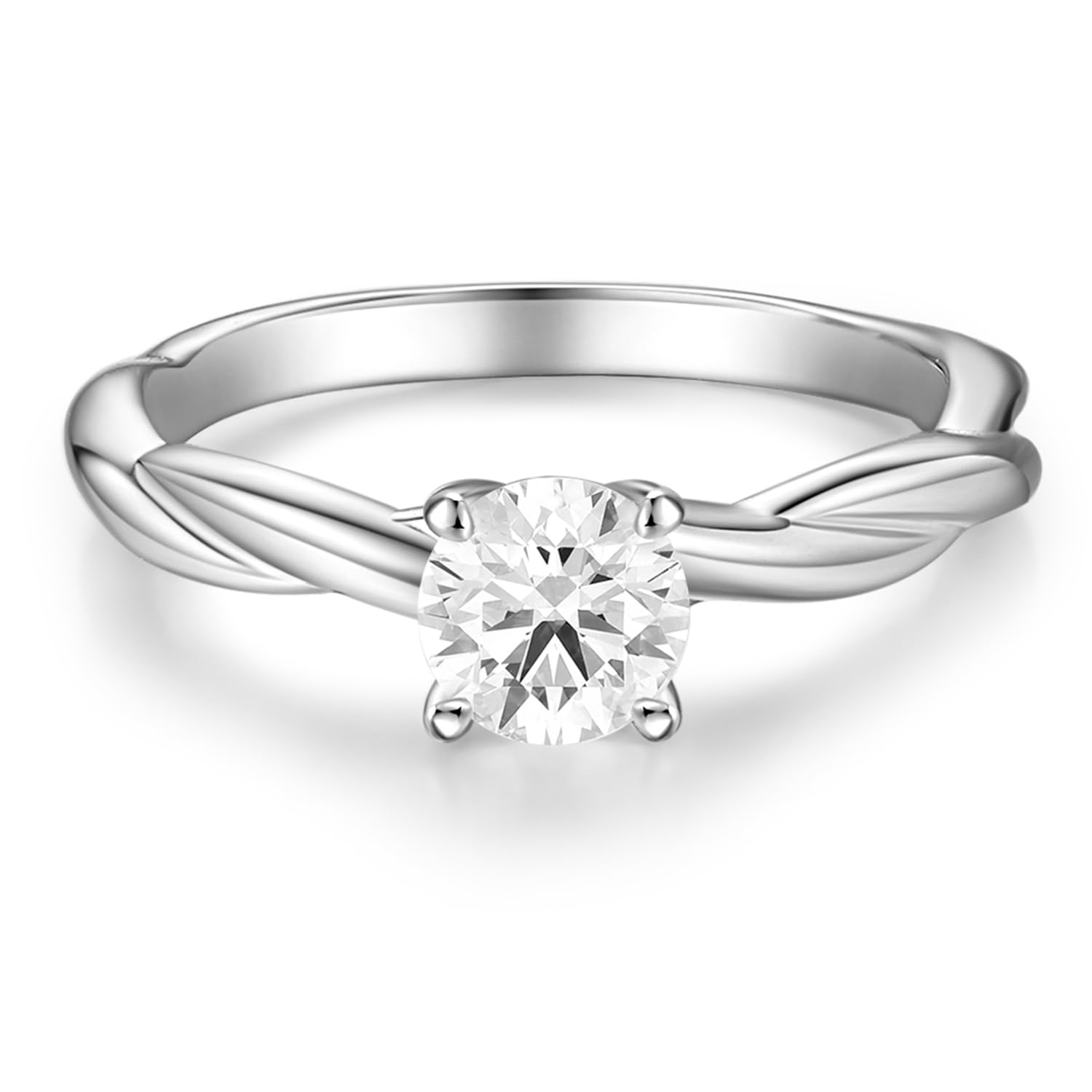 AGVANA 0.3-1 Carat Lab Grown Diamond Solitaire