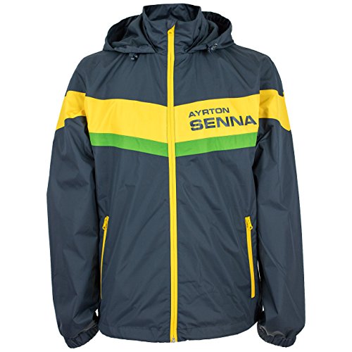 MBA-SPORT Ayrton Senna Cortavientos Racing, Azul, XX-Large