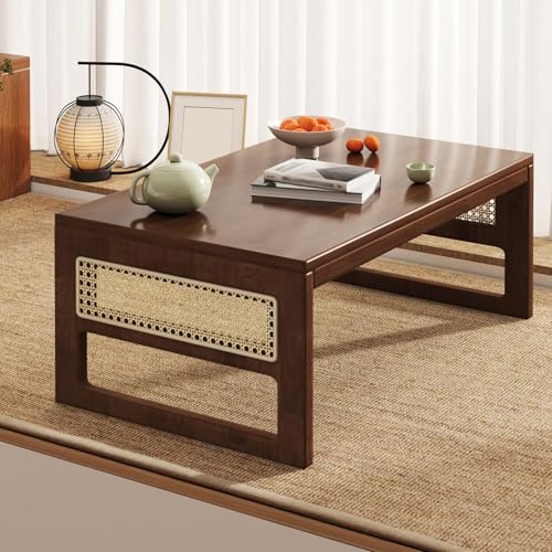 Table basse en bambou polyvalente pour ordinateur et apéritif - 2