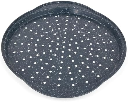 FM Professional 21692 Plaque à Pizza Perforée, Grille De Cuisson Pour Pizza, Grille De Cuisson